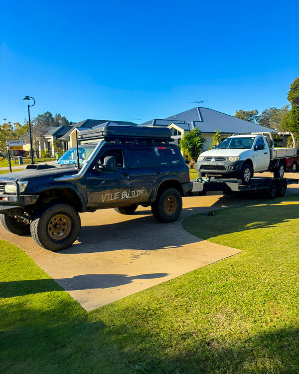 Custom-built car trailer hire designed for performance and durability