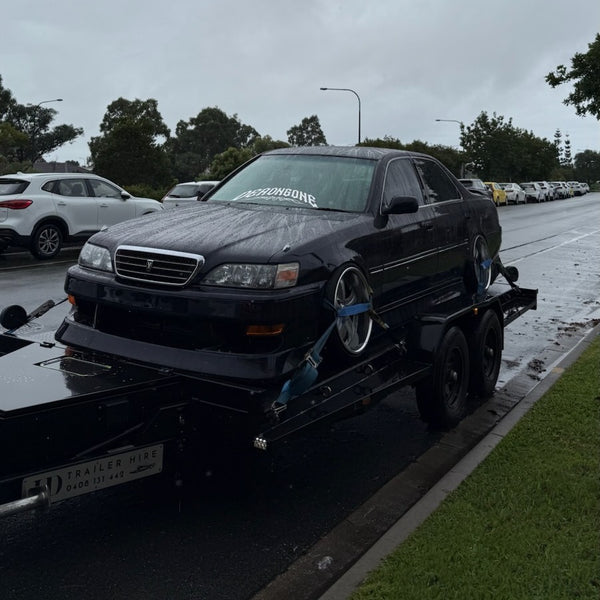 Car trailer hire for 4WDs, race cars, and project builds