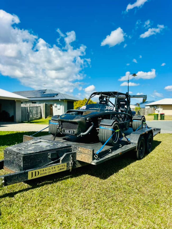 Reliable car trailer hire for easy and safe vehicle towing