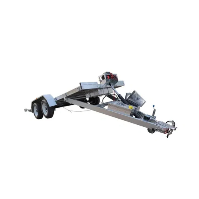 eTilt car trailer 5mx2m, eWinch (3500kg)